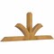 Ekena Millwork Richland Rough Sawn Timber Gable Bracket, Western Red Cedar, 72"W x 27"H x 4"D x 4"F, 9/12 Pitch GBW072X27X0404RIC00RWR - alternate 3